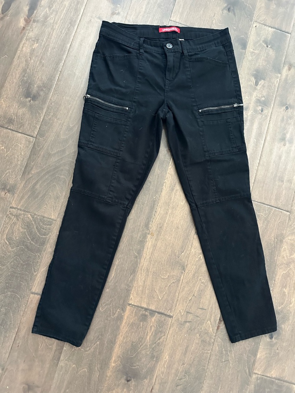 UNIONBAY Black Skinny Cargo Jeans